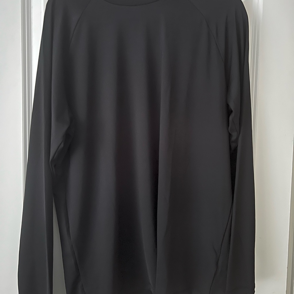 Men’s Adidas Golf Black Long Sleeve Shirt